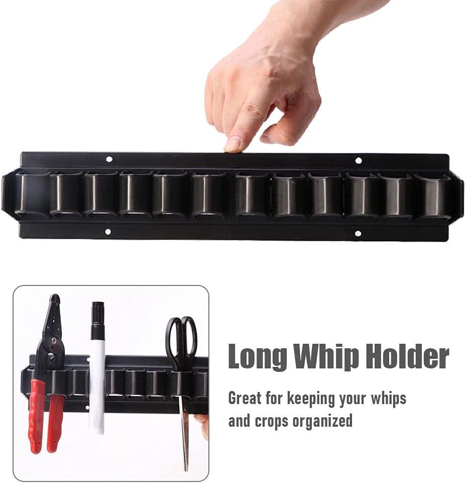 How We Tamed Tack Clutter with This Sleek Wall-Mounted Whip rack