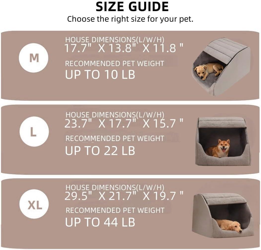 How Our Big Dogs Finally Found the Cozy Cave They Deserve