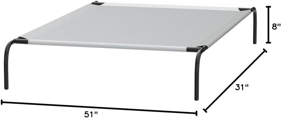 How our Large Dogs Stay Coolā and Comfy on Elevated Beds