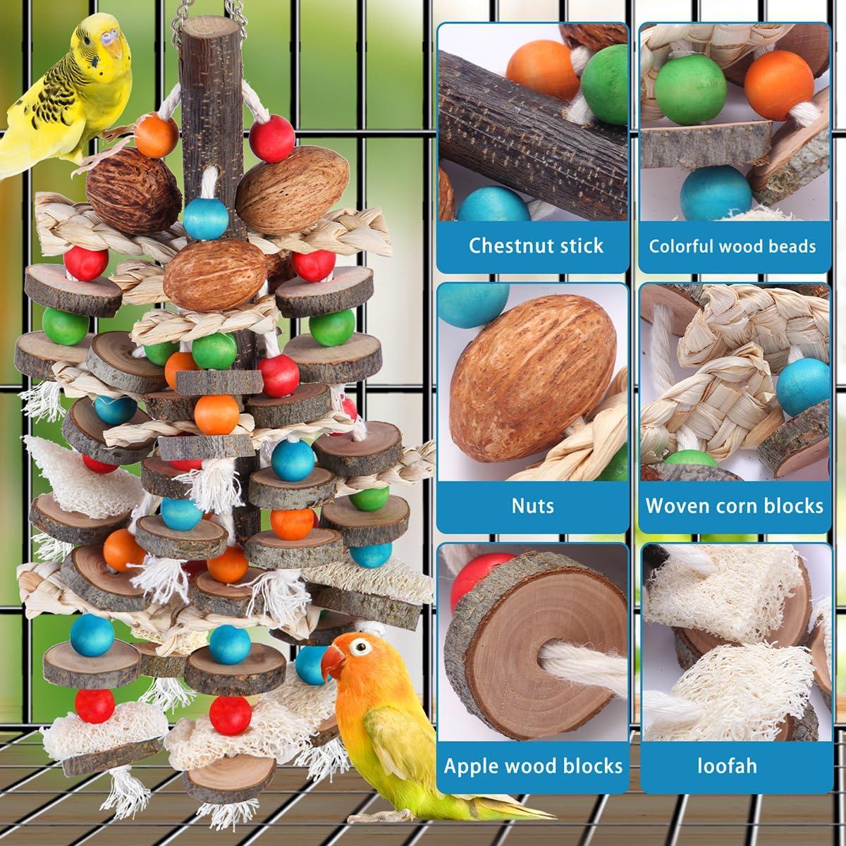 How This Natural Parrot Toy Keeps Our birds Happier and Healthier