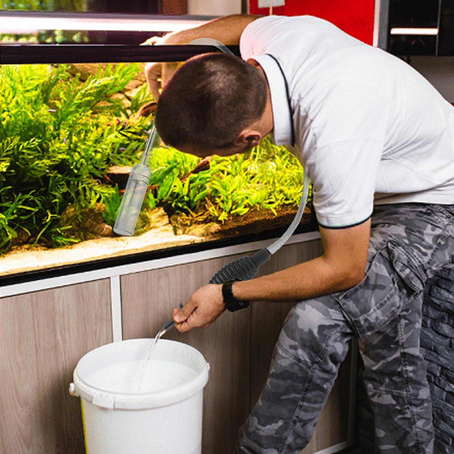 How Our Tank⁤ Always Stays⁢ Crystal Clear with This Siphon Vacuum