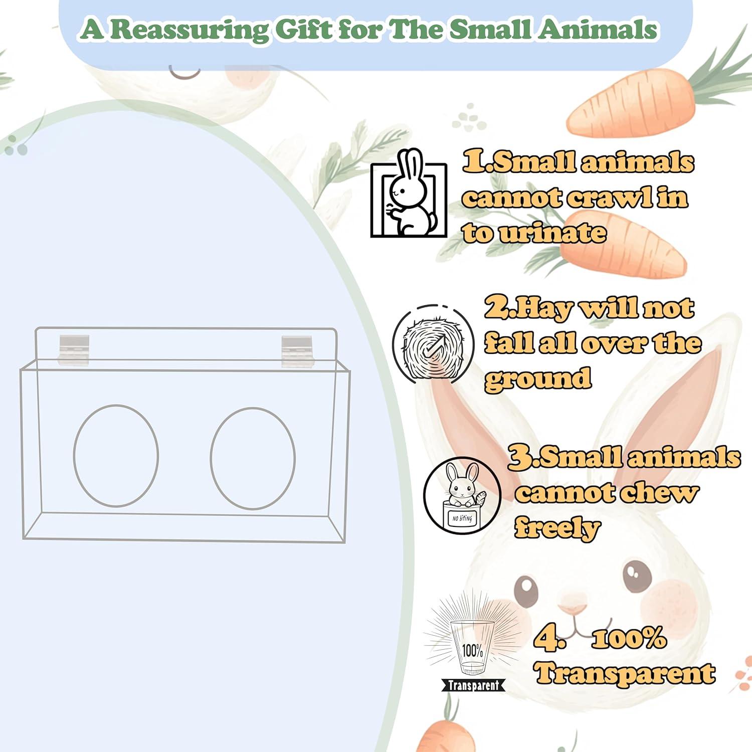 How Our Pets Thrive With This Space-Saving, Mess-Freeā Hay⤠Feeder