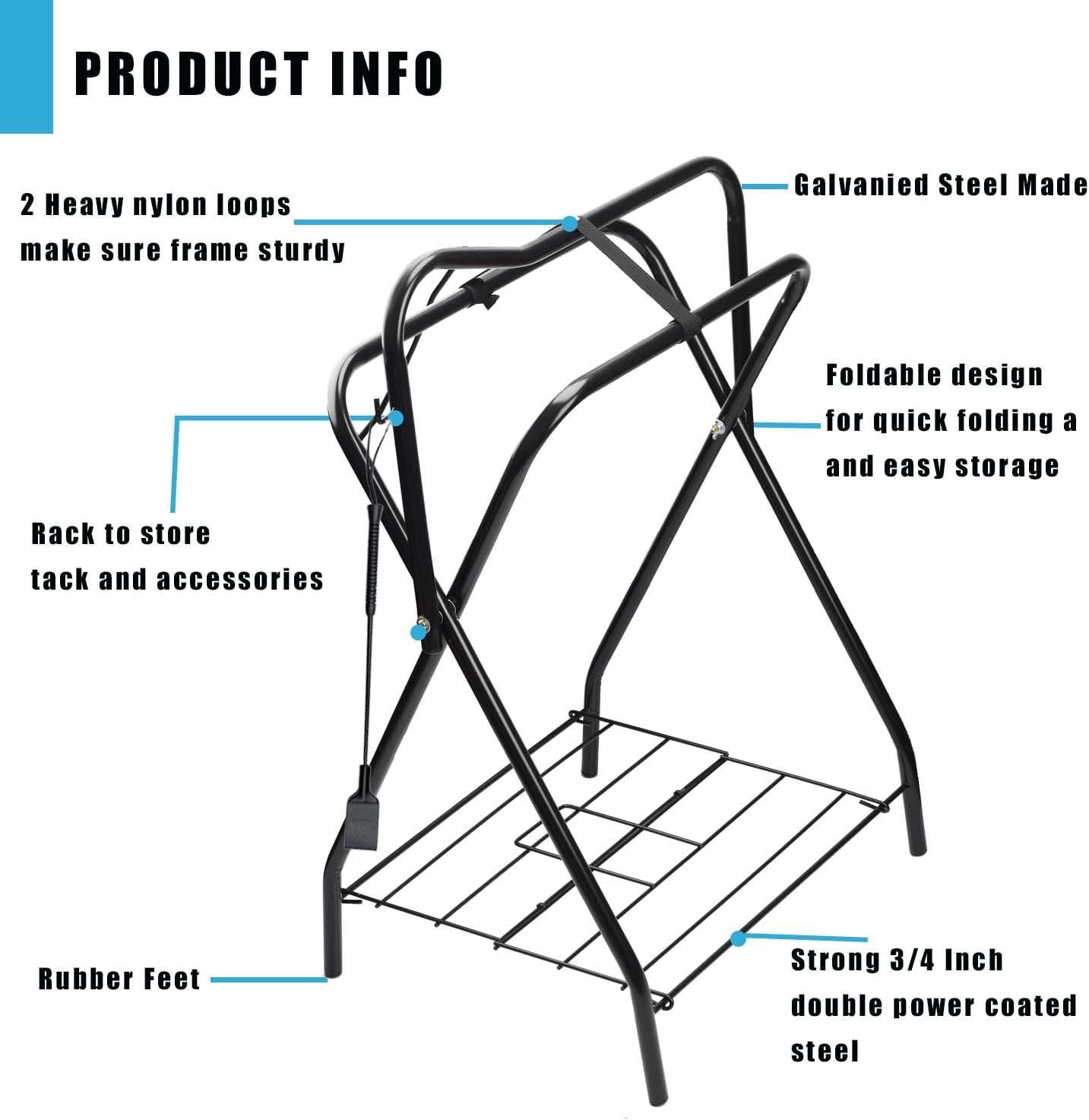 The portable‍ Saddle Stand Helping us Keep Tack⁤ Organized and Safe