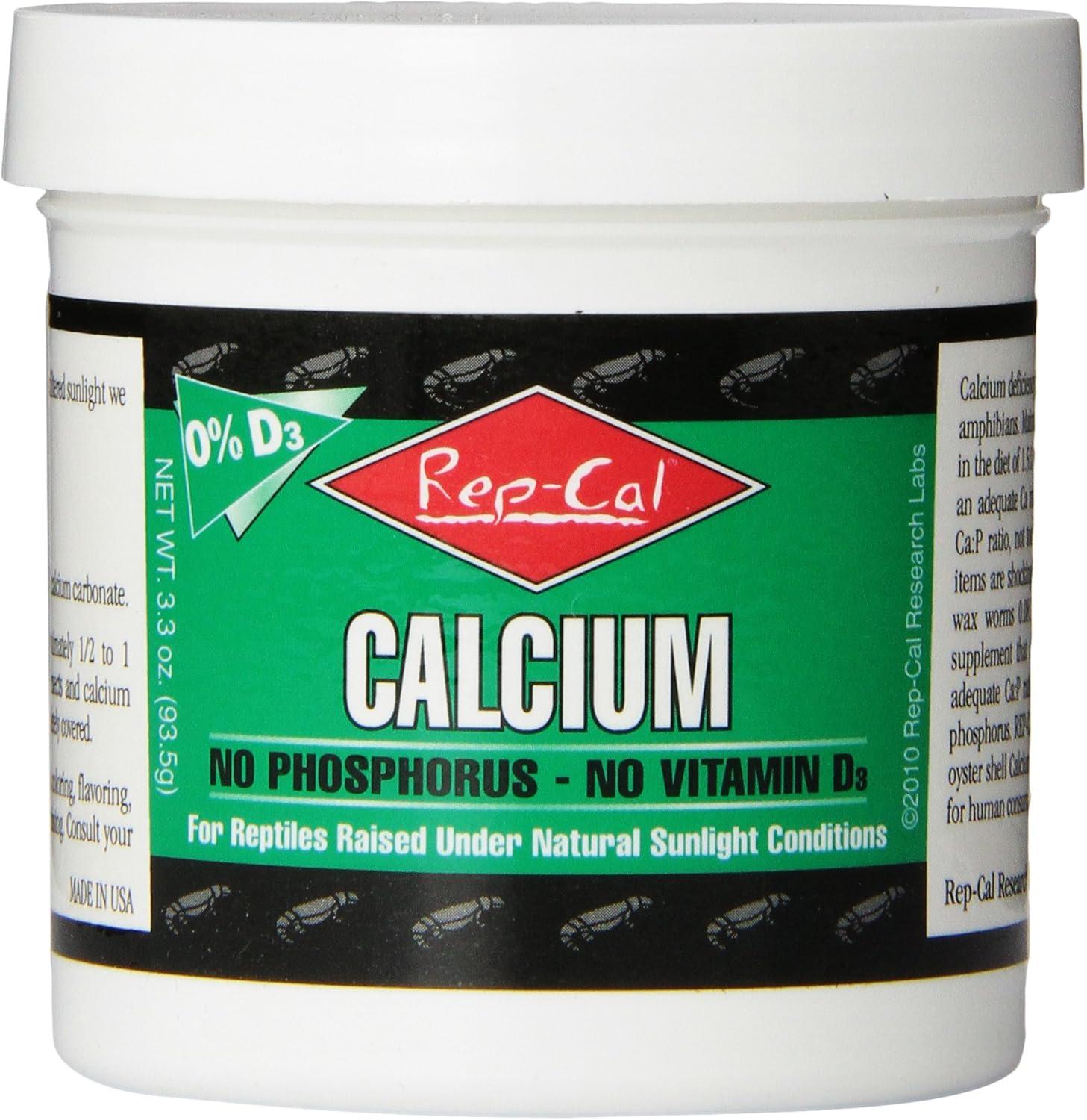 Why We Trust this Vitamin D3-Free​ Calcium for Our Reptiles