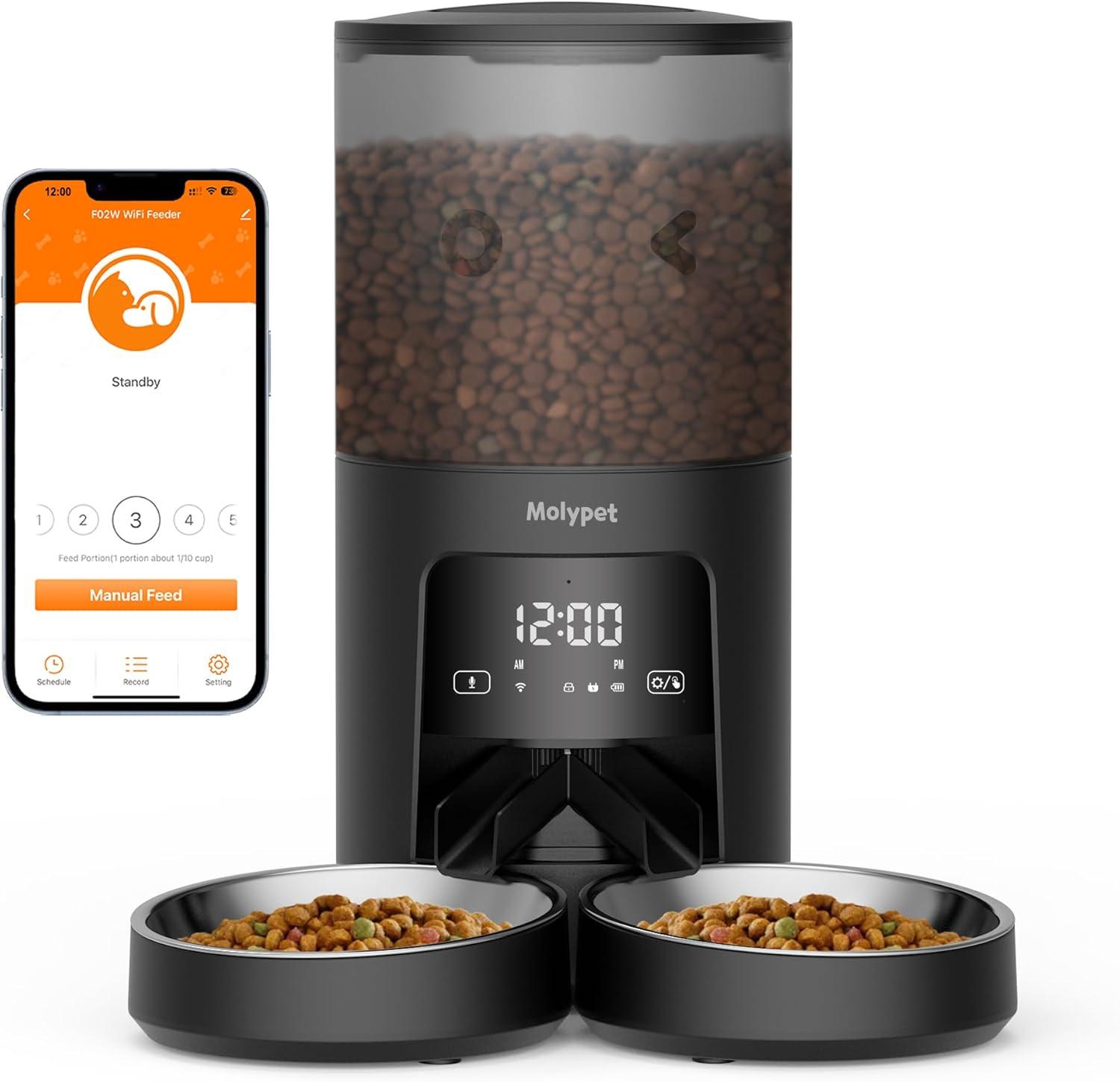 Top 10 Smart Automatic Cat Feeders with‌ WiFi & App Control