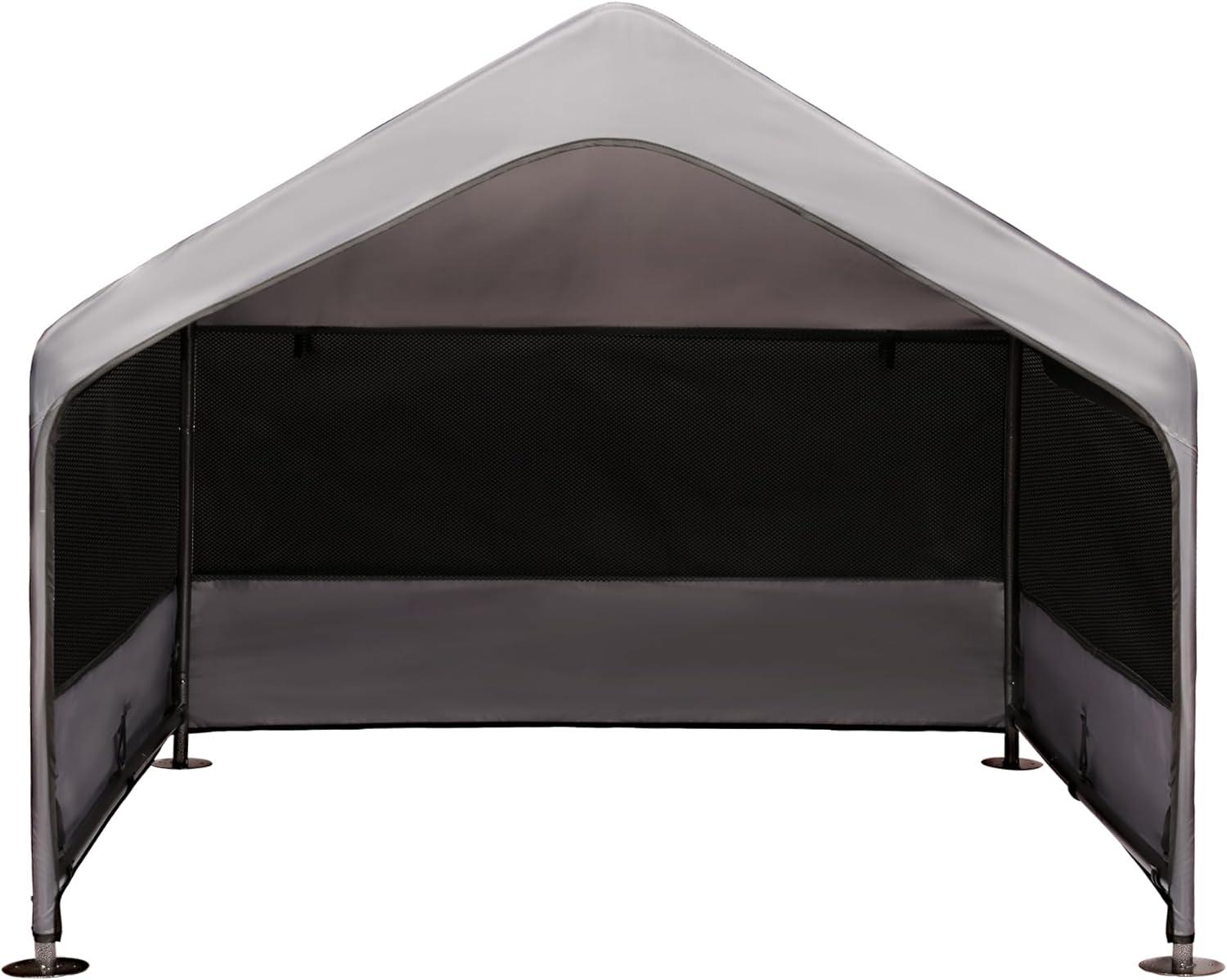 How Our Large Dog’s Outdoor Comfort Soared with This Breathable Shelter