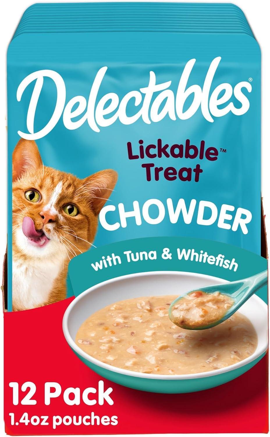 Why Our Cats Can’t Get Enough of This Lickable Chowder Treat