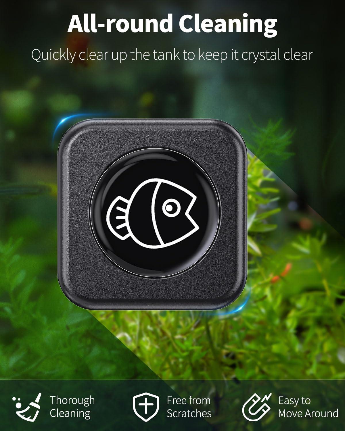 How We Keep Our Small Tanks Spotless with Pawfly’s Magnetic Cleaner