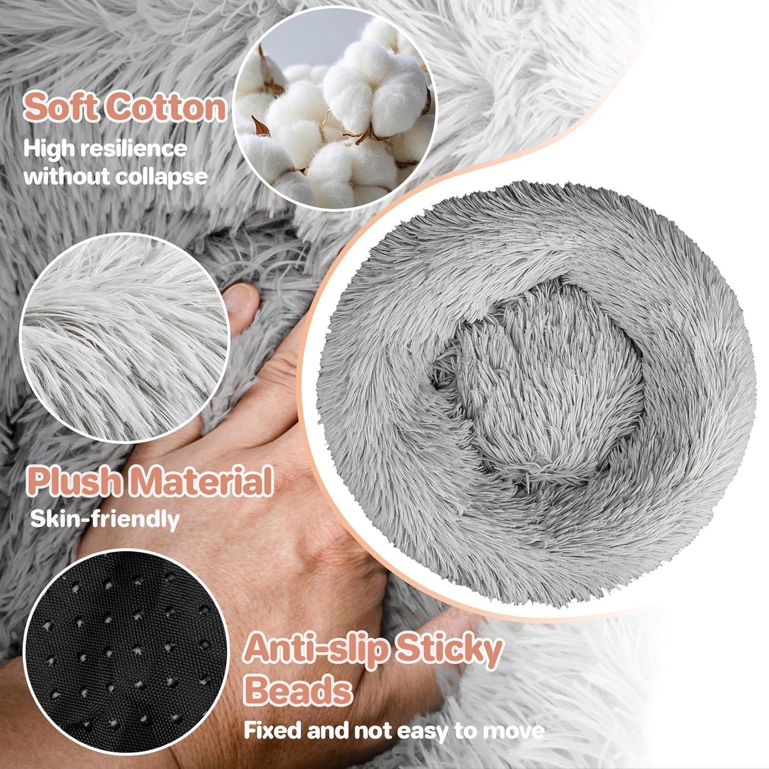 Why Our Kittens Love This Cozy, Non-Slip Donut Bed