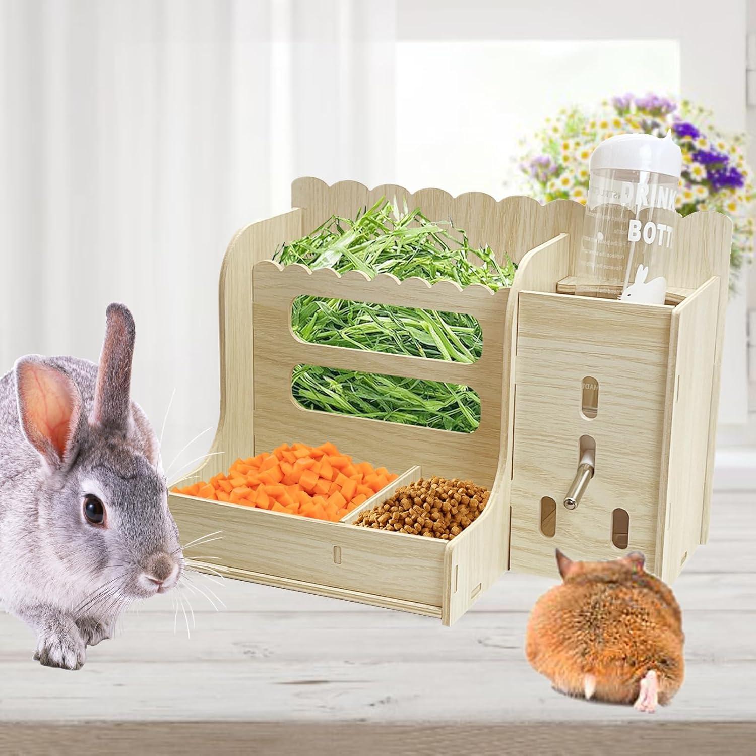 How Our Small ‌Pets Enjoy Less Mess with This ⁤Wooden ⁤Hay Feeder