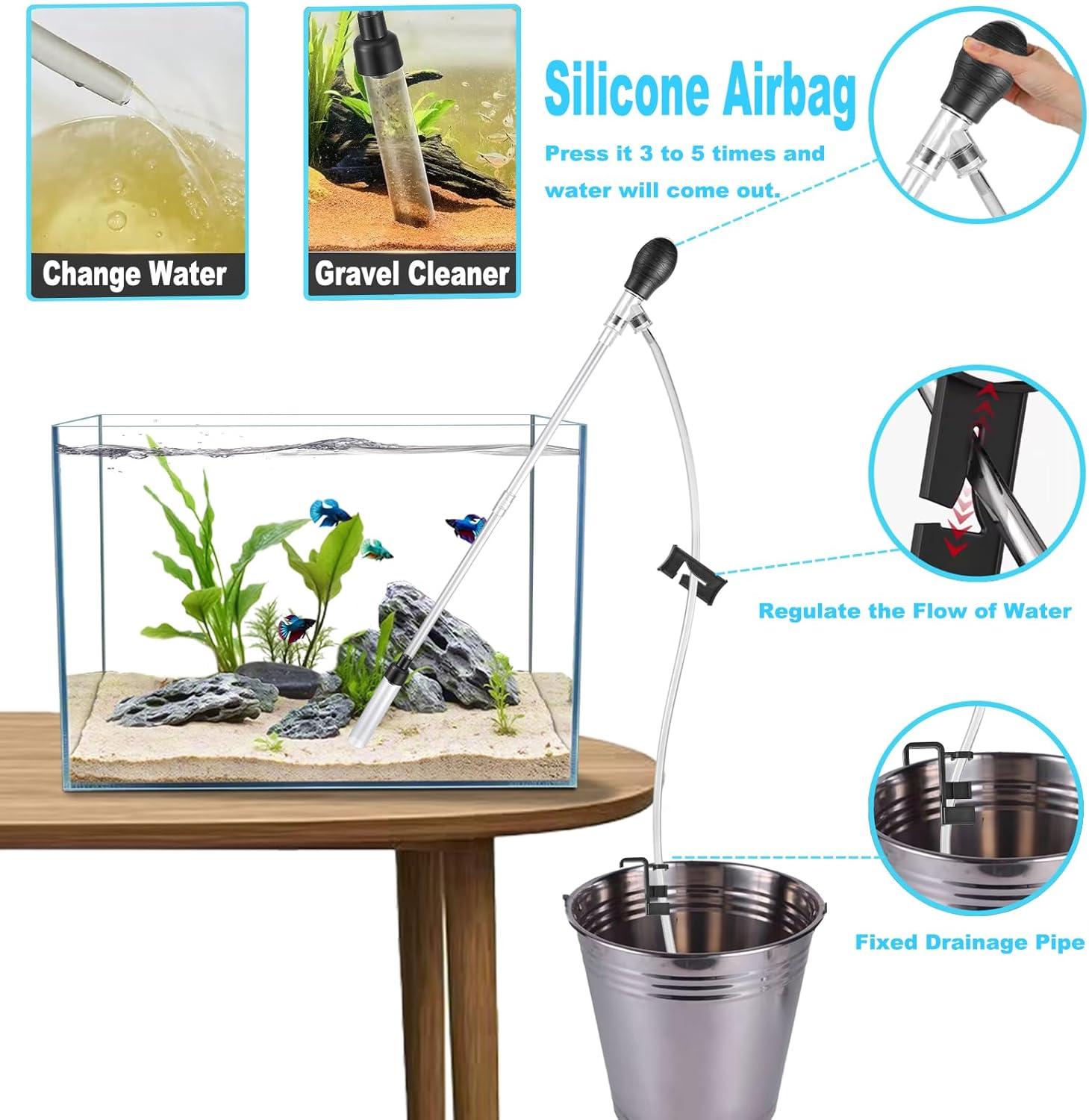 How āThis Easyā Gravel Cleaner Made Our Fish Tank Chores Effortless