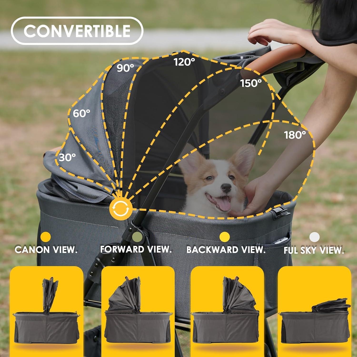 How Our 3-in-1‌ Pet Stroller Simplifies ​Every Adventure Together