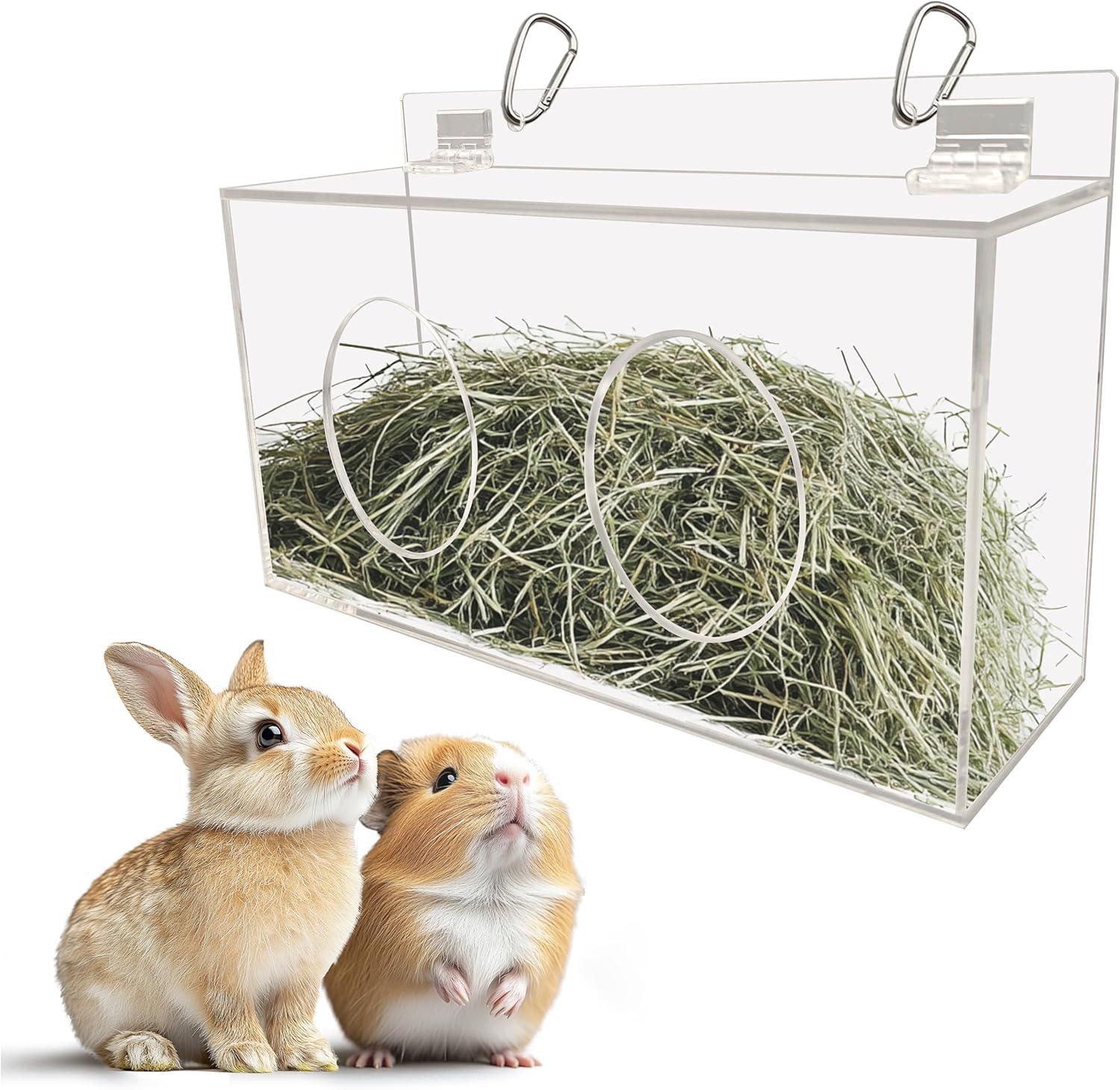 How Our Pets Thrive Withā This Space-Saving, Mess-Free Hay Feeder