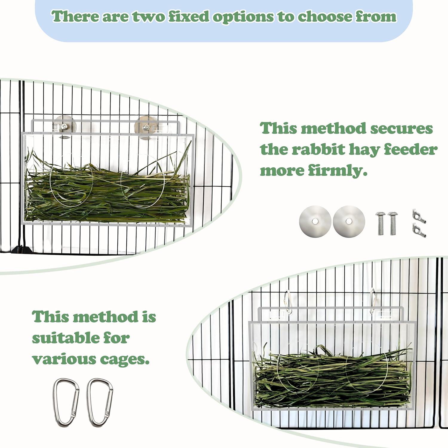 How Our Pets Thriveā With This Space-Saving, Mess-Free Hay Feeder