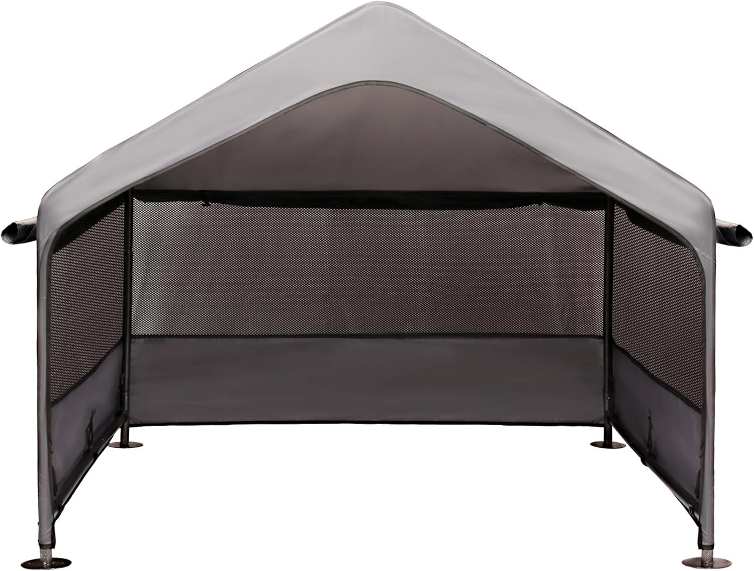 How Our Large Dog’s Outdoor comfort Soared with This Breathable Shelter