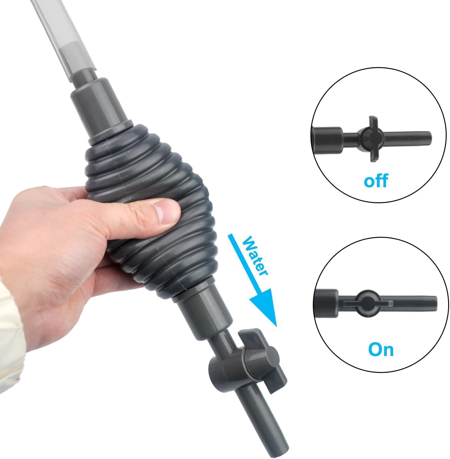 How Our⁤ Tank Always Stays Crystal Clear with This ‍Siphon Vacuum