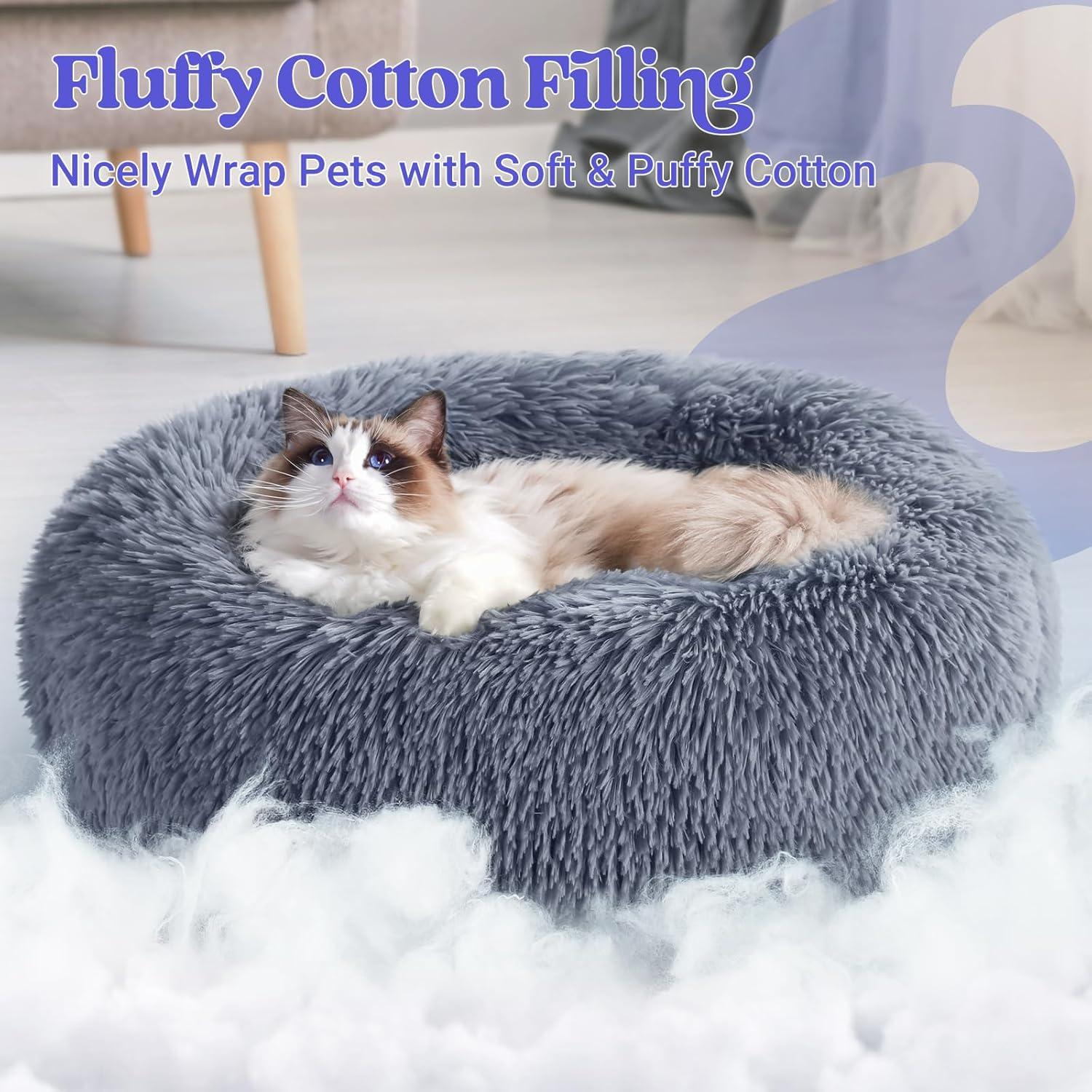 Why Our Cats Can’t Resist This Cozy, Non-Slip Plush Bed