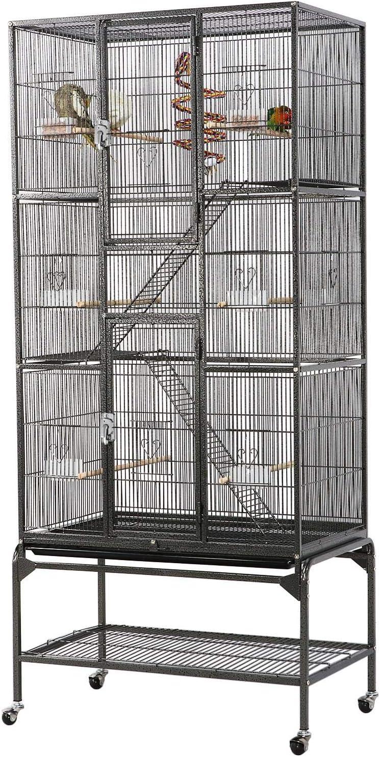 Our Spacious Haven for Birds and Small Pets: safe, Sturdy, and Stylish
