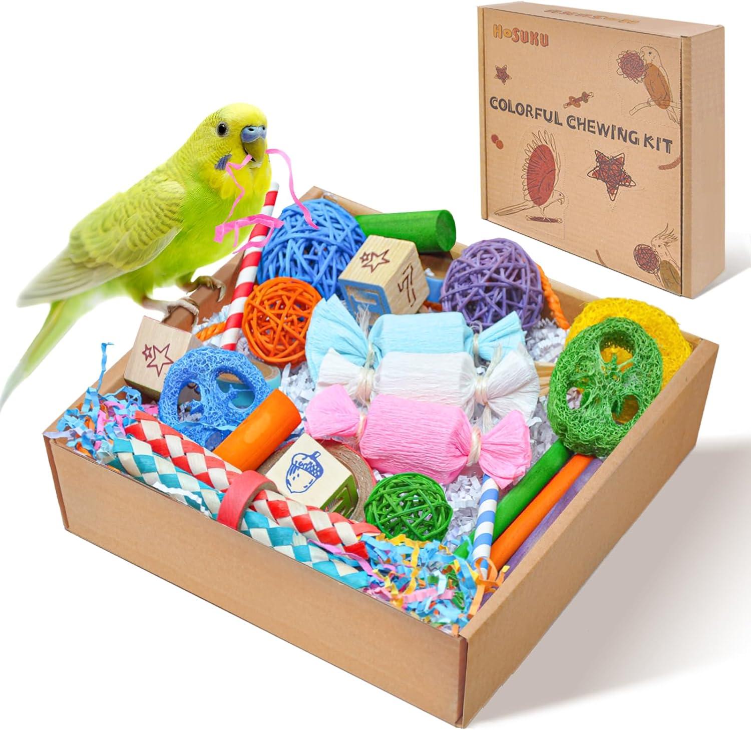 Top āBird Toys for Shredding,ā Foraging & Chewing Fun 2024