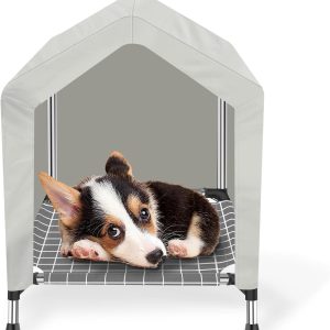 How Our Pets Found Cozy Comfort in This Elevated Dog Tent