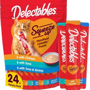 Why These Mess-Free Squeezable Treats Upgraded Our Cat Time