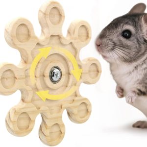 How Our Chinchillas Stay Happy and Healthy with This Rotating Toy